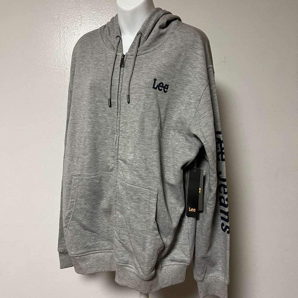 Lee Men's Sweatshirts & Hoodies Size Large Gray New